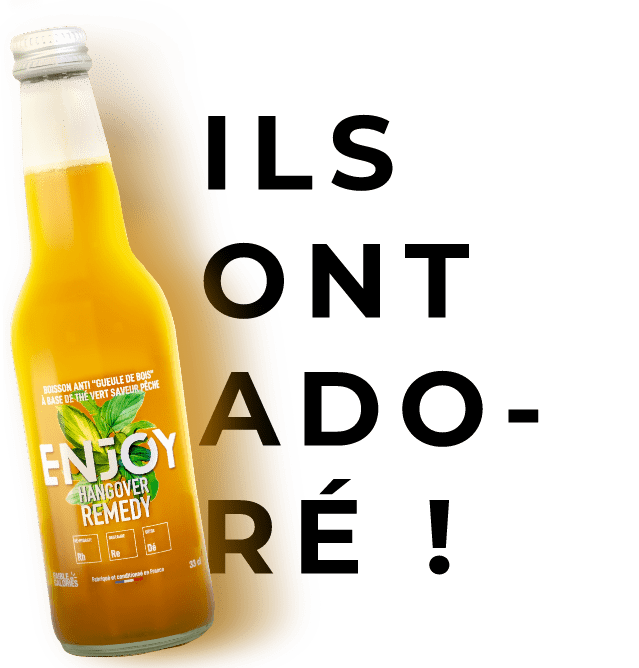 image de bouteille enjoy avec texte ils ont adoré